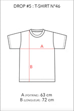 Charger l'image dans la galerie, N°46 - T-SHIRT UPCYCLÉ - XL