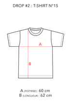 Charger l'image dans la galerie, N°15 - T-SHIRT UPCYCLÉ - XL