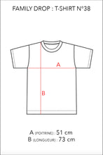Charger l'image dans la galerie, N°38 - T-SHIRT UPCYCLÉ - M