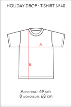 Charger l'image dans la galerie, N°40 - T-SHIRT UPCYCLÉ - S