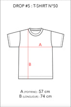 Charger l&#39;image dans la galerie, N°50 - T-SHIRT UPCYCLÉ - L
