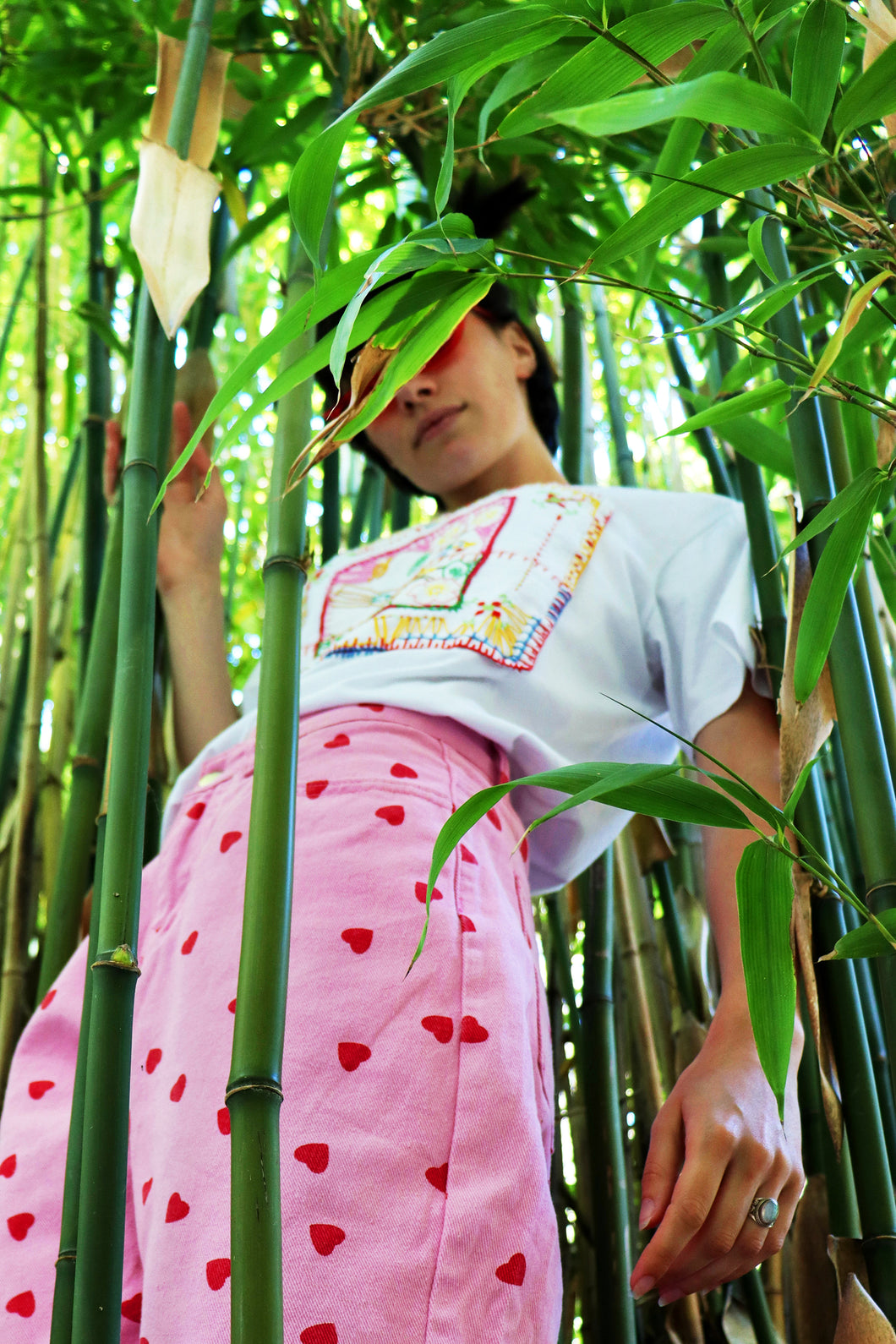 N°21 - T-SHIRT UPCYCLÉ - L