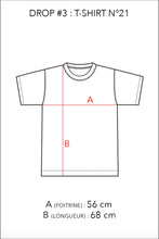 Charger l&#39;image dans la galerie, N°21 - T-SHIRT UPCYCLÉ - L

