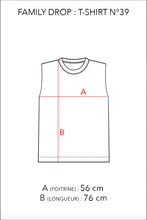 Charger l&#39;image dans la galerie, N°39 - T-SHIRT UPCYCLÉ - L
