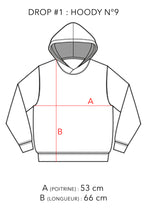 Charger l&#39;image dans la galerie, N°9 - HOODY UPCYCLÉ - M
