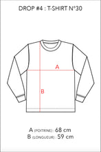 Charger l&#39;image dans la galerie, N°30 - T-SHIRT UPCYCLÉ - XL

